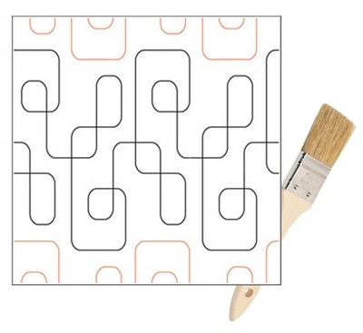Quilting Pantographs Pattern Paper Roll - for Longarm Quilting Machines - Eas...