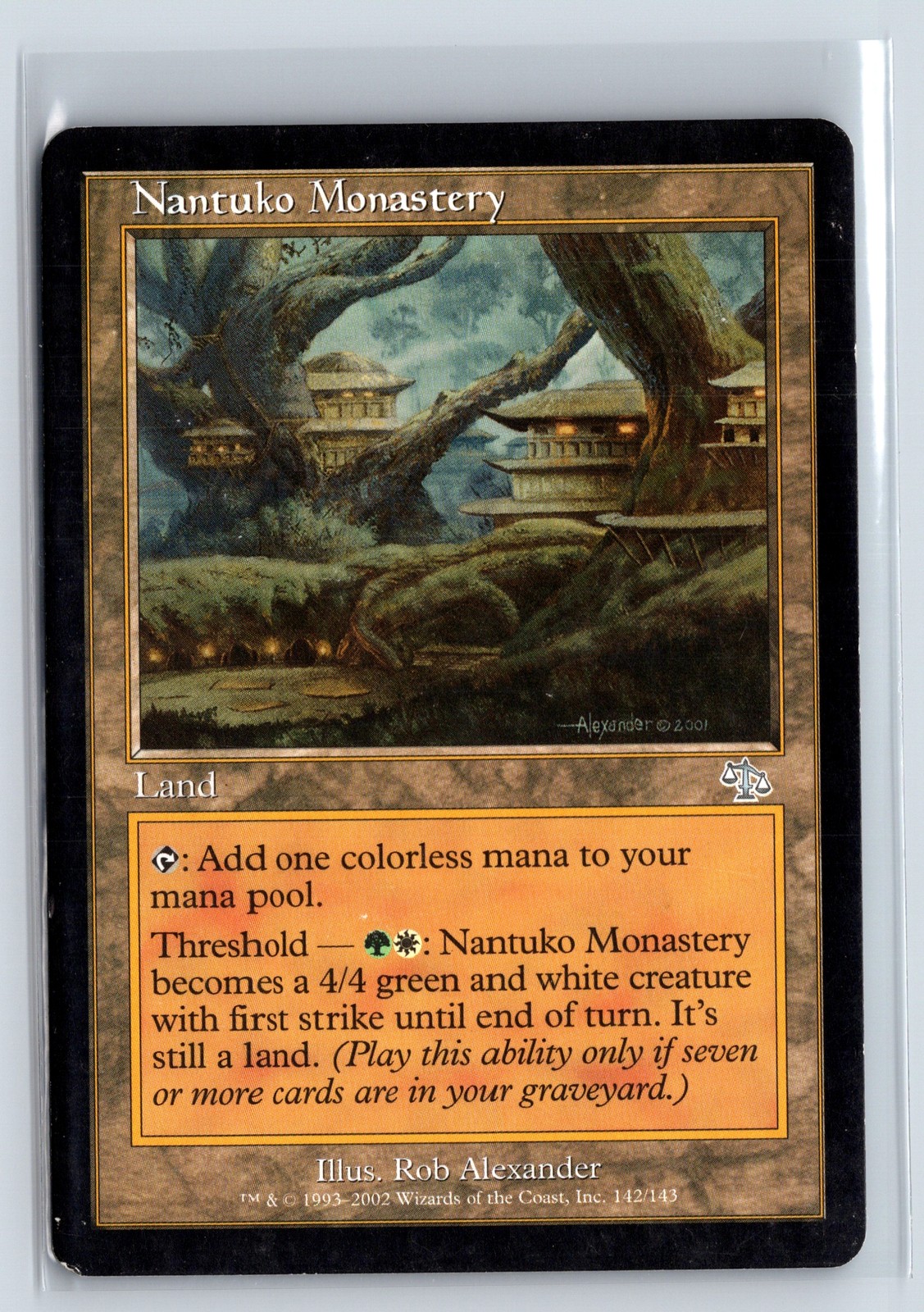 NANTUKO MONASTERY - Judgment – MTG Magic the Gathering Card - Uncommon