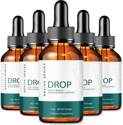 (5 Pack) Drop The Pounds Weight Loss Drops Oral Drops Dietary Supplement (10 oz)