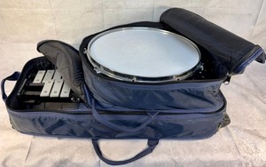 Snare Drum & Glockenspiel Set w/ Stand & Rolling Case