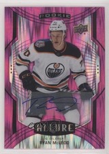 2020-21 Upper Deck Allure Rookie SP Magenta 74/75 Ryan Mcleod #147 Auto 7o3
