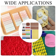 Letter Stamps for Clay, Family Activities Clay Letter Stamp Alphabet Stamps Set