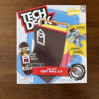 Tech Deck Vert Wall 2.0 Park Creator X Connect W/Signature Skate Board SK8MAFIA
