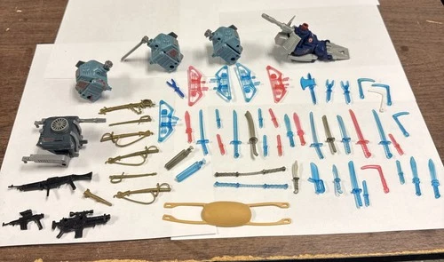 VHTF 1980s Accessories Weapons Lot Of 60+ Vintage Original G.I. Joe 3.75” ARAH
