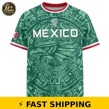 Noryzen Active Mexico Soccer Jersey for Men & Women - Unisex Fit