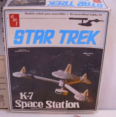 AMT STAR TREK K-7 SPACE STATION MODEL 1976 S955