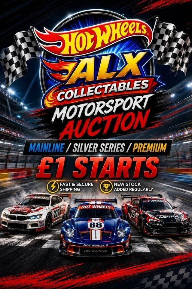 HOT WHEELS MOTORSPORT AUCTION