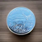 2 Ounce .999 Silver From North American Wildlife Series: Mule Deer