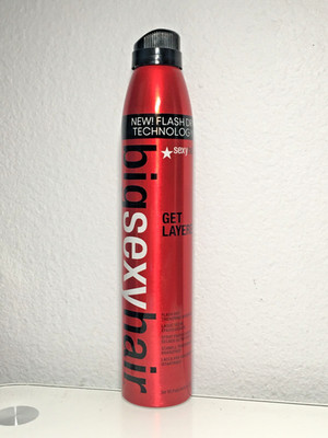 Sexy Hair Big Sexy Hair Get Layered Flash Dry Thickening Hairspray 8 oz