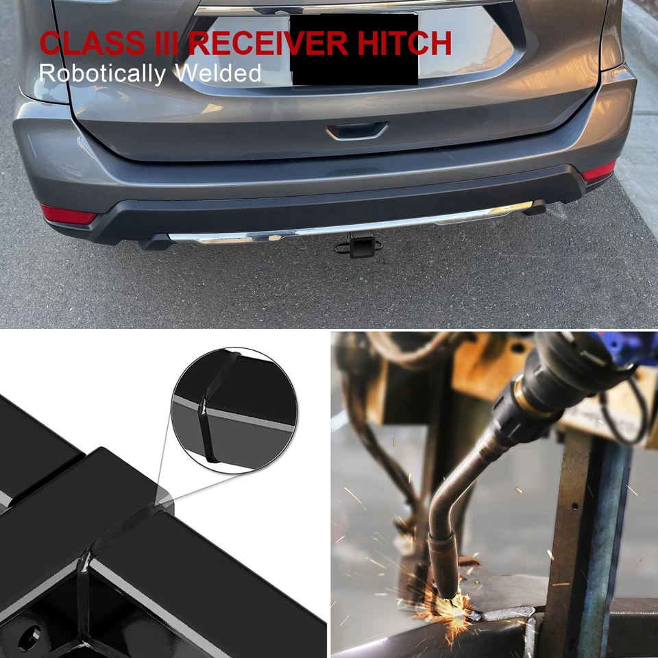 Receptor de enganche de remolque de 2 pulgadas para Nissan Rogue 2008-2020 Foto 4 de 4