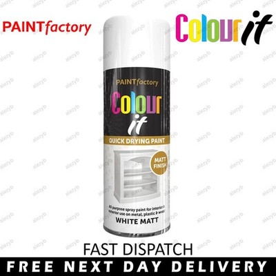 All Purpose Spray Paint Aerosol Matt Gloss Satin Primer Wood Metal Plastic A1