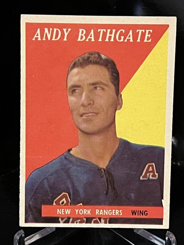 Andy Bathgate #21 1958 Topps card