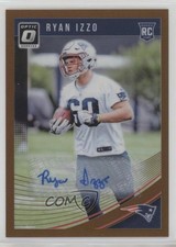 2018 Donruss Optic Rookies Bronze Prizm Auto Ryan Izzo #124 Auto 14md