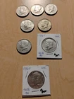 Kennedy Half Dollars Lot of (8) 40% Percent Silver 1965 & 1968 Mixed Dates