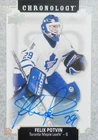 19-20 ud deck chronology franchise history felix potvin leafs autograph auto