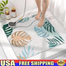 Non-Slip Shower Mat Cushioned Safety Anti-Slip Foot Scrubber Bath Mat Quick-Dry