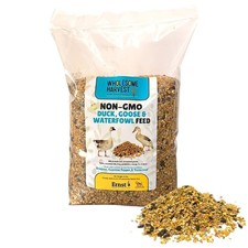 Duck Goose Waterfowl Layer Feed 10 Lb, 18 Protein - Promotes Egg Production