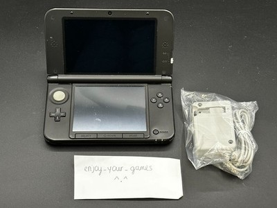 Nintendo 3DS XL LL Silver/Black | English | Charger | US Seller