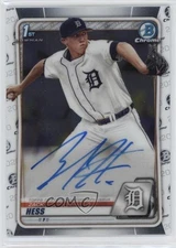 2020 Bowman Chrome Prospects Auto Zack Hess #CPA-ZH Auto