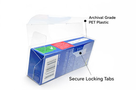 Box Protector Sega Mega Drive Master System 32X Game Display Case(10 Pack)