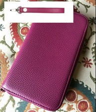 Thirty One 31 All about the Benjamins Large Wallet Crushed Berry Wristlet Strap