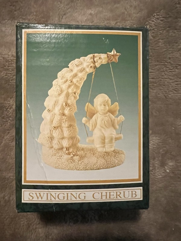 Angel Cherub Figurine Lot Dreamsicles Precious Moments Swinging Cherub Decor