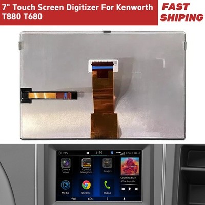 Replacement TouchScreen Display For Kenworth T680 PACCAR DEA601 Navigation Radio
