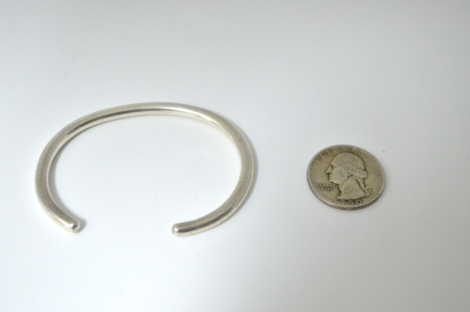 Silpada Sterling Silver Solid Slim Cuff Brace, St… - image 4