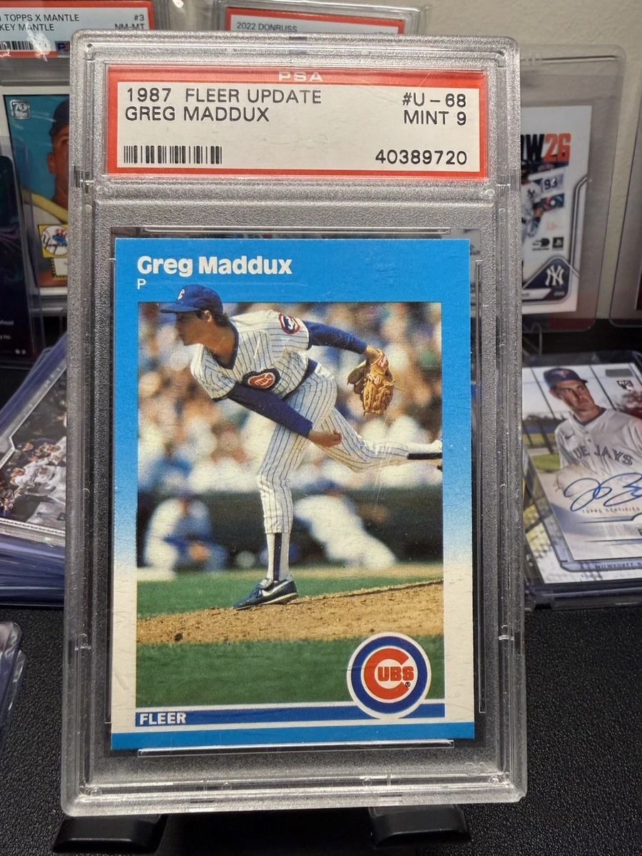 1987 Fleer Update - Greg Maddux #U-68 for sale | eBay