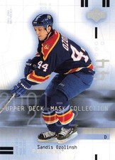 Sandis Ozolins Panthers 2001-02 Upper Deck Mask Collection Insert Card #41