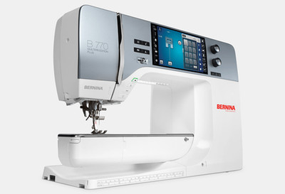 Bernina B770 QE Plus Gold w/luggage bag.125th. Edition