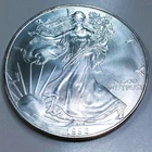 1996 1 oz American Silver Eagle .999 Silver Beautiful Uncirculated Coin