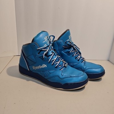 Reebok Hexalite Sir Jam High Top Shoes Blue on Blue Mens 9