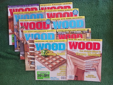 Wood Magazine Better Homes and Gardens Woodworking Lot of 10