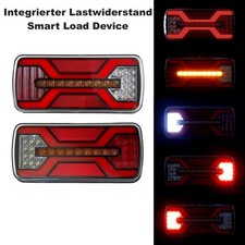 LED Rückleuchte 12V 24V E9 IP67 69 LEDs Blinker Brems Nebel Rückfahr Smart Load