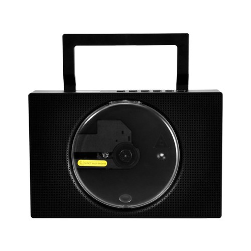 Rechargeable CD Player with Wireless Functionality and Dual Speaker System - Photo 3/5