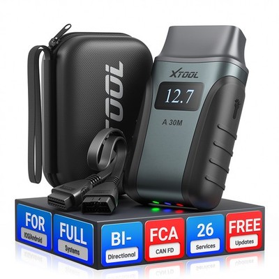 XTOOL A30M KIT Profi OBD2 Diagnosegerät KFZ Auslesegerät BT Scanner Alle Systeme