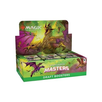 Box DRAFT Booster 24 Booster Büste COMMANDER MASTERS mtg ENG Magic CMM