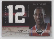 2010 Limited Freshman Jumbo Materials Jersey Numbers Prime 2/25 Evan Turner 7ti