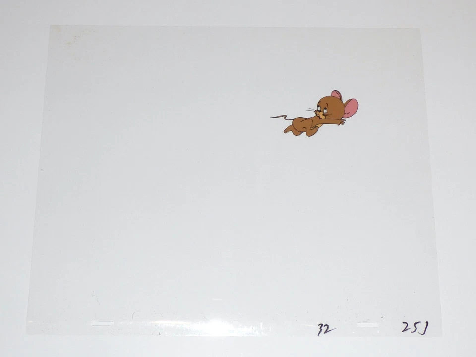 TOM AND JERRY ORIGINAL 1960s PRODUCTION CEL MGM ANIMATION - Image 1 of 1