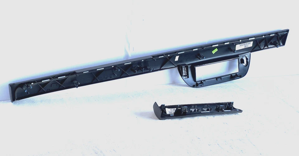 1998-2011 Mercury Grand Marquis painel central moldura acabamento listras conjunto grão de madeira fabricante de equipamento original - Imagem 4 de 4