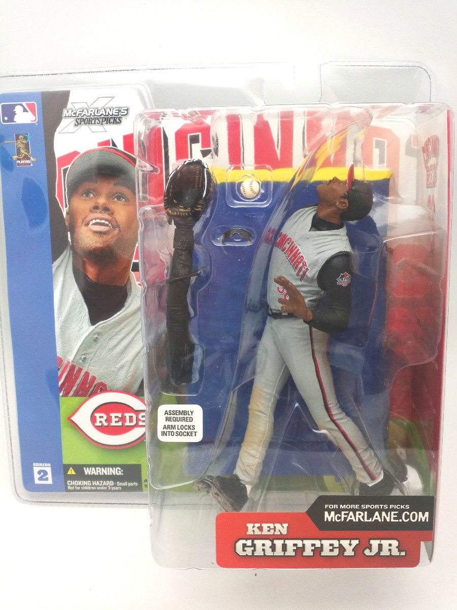 Ken Griffey Jr. Series 2--McFARLANE Action Figure --HOF Cincinnati