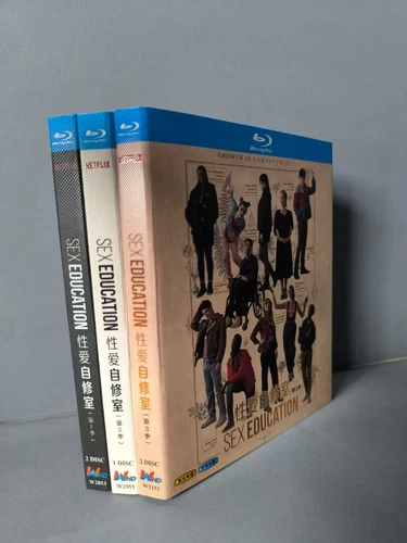 Sex Education Season (1-3) 5-Disc 1080P All RegionPlay Seal Box