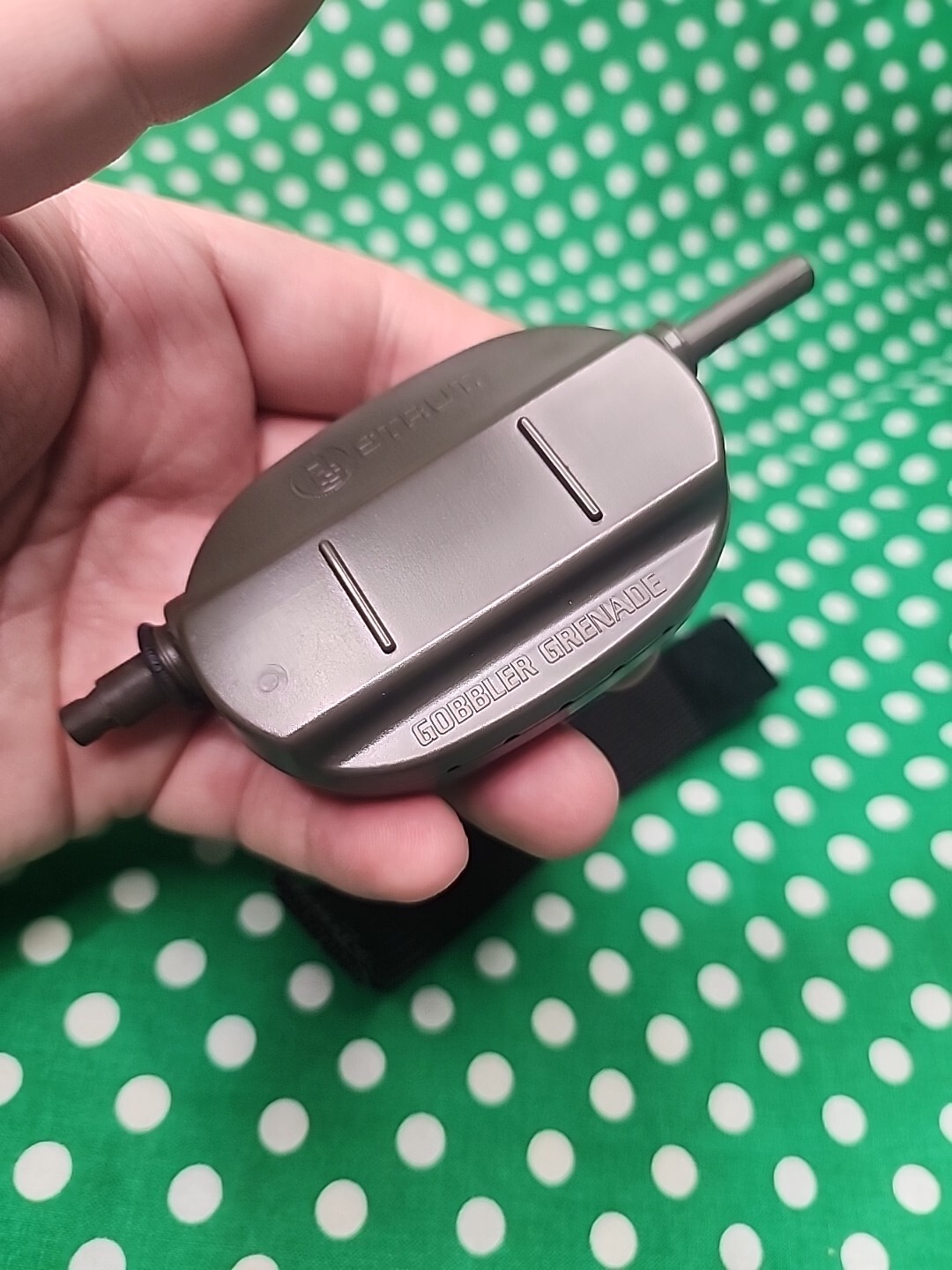 HS STRUT GOBBLER GRENADE PUSH PULL GUN MOUNT HEN TURKEY CALL BUTTON FRICTION 