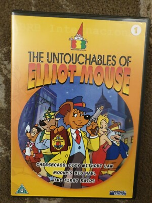 THE UNTOUCHABLES OF ELLIOT MOUSE VOUME 1 DVD 3 EPISODES KIDS