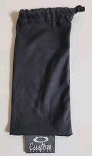Authentic Oakley Custom Eyewear Pouch Black Eyeglass Protection Drawstring