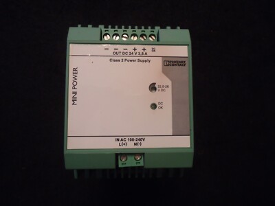 Phoenix Contact MINI-PS-100-240AC/24DC/C2LPS. Power Supply.