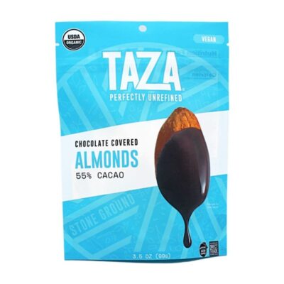 Taza Chocolate  Dark Chocolate Covered Almonds   4.2 Oz Pack Of 1