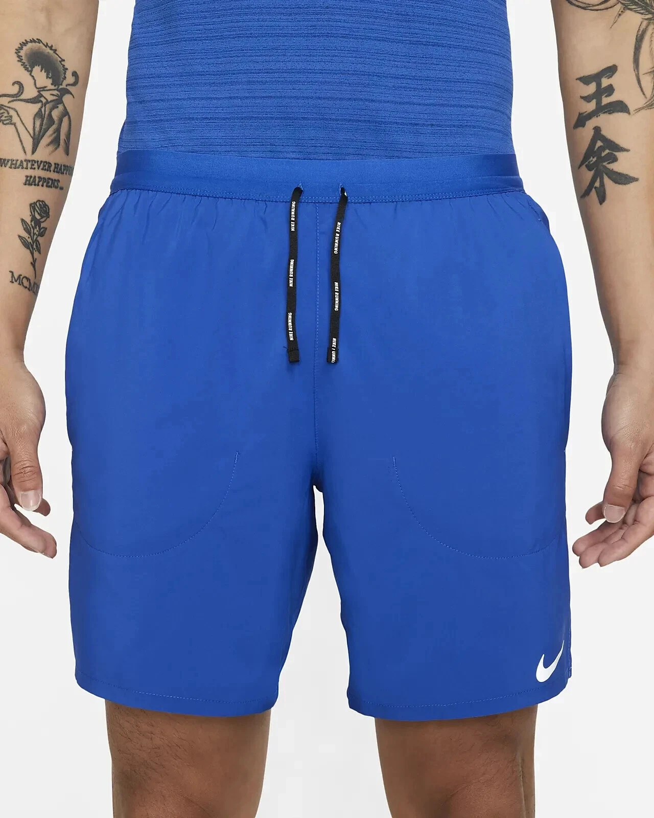 NIKE MEN'S FLEX STRIDE 7" RUNNING SHORTS BLUE # CJ5471-NWT