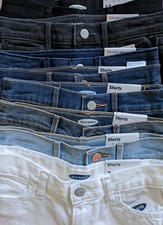Old Navy Girls Frayed-Hem Jean Midi Short Various Colors  Sizes NWT Up to 27